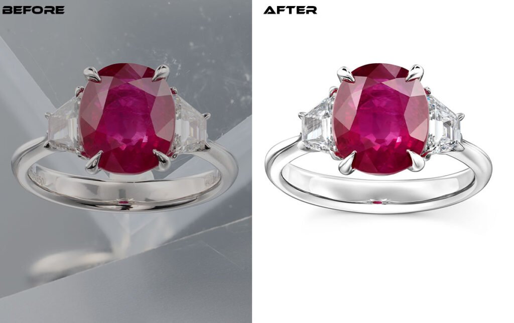 jewelry high end retouch