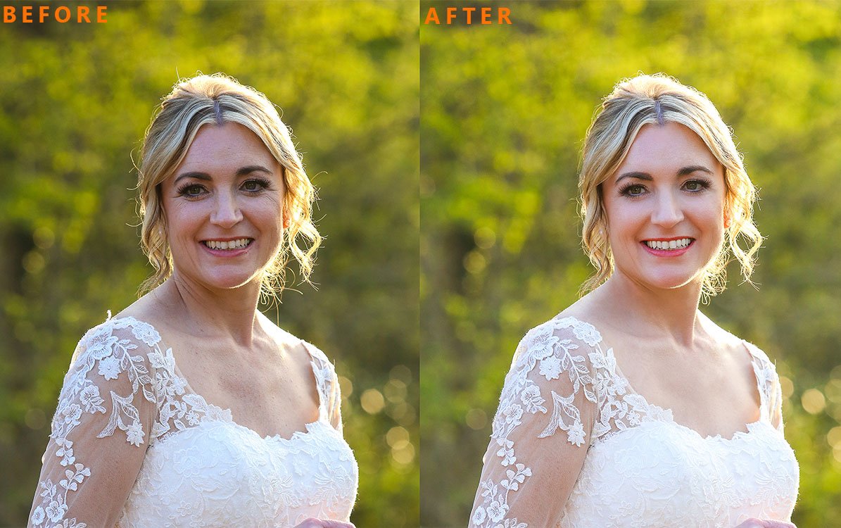photo retouch with enhancement 1