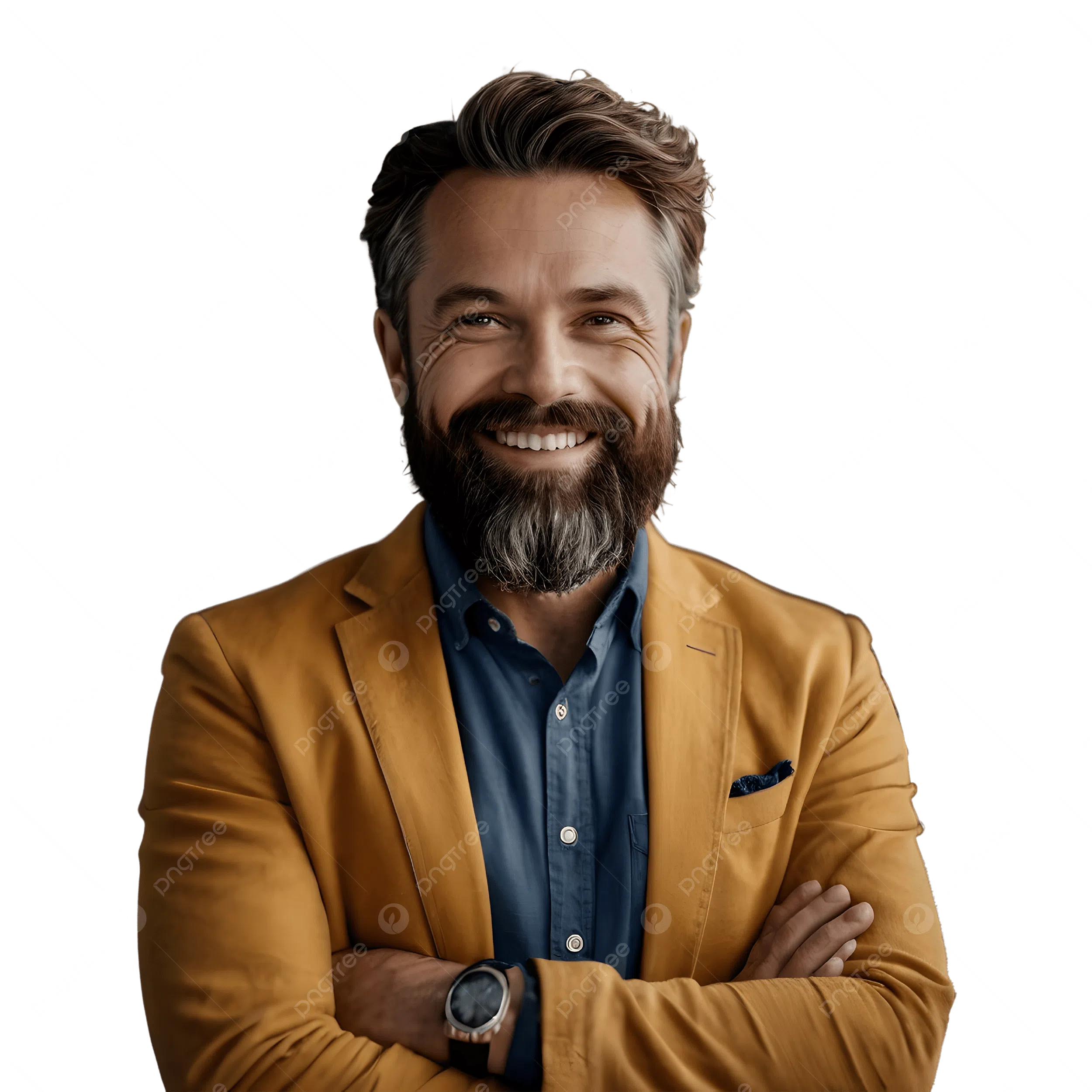 pngtree modern professional headshot with a friendly smile png image 18805857