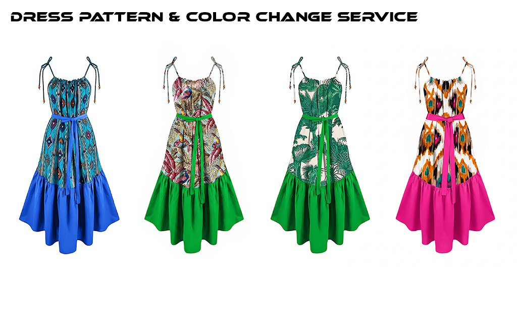Dress-pattern-&-color-change-service